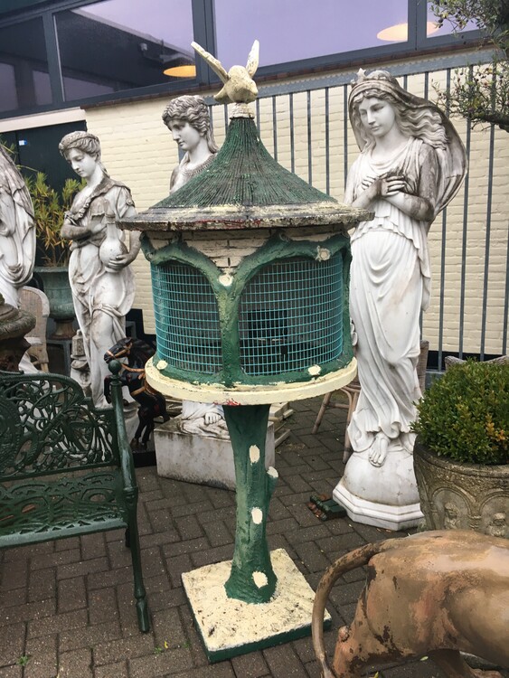 Stone bird cage,H 190 cm