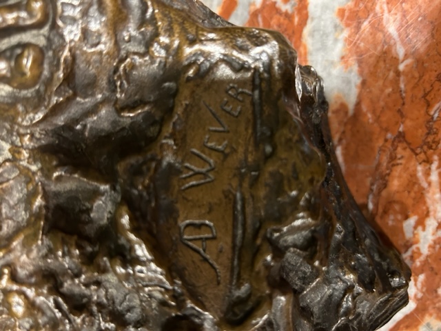 Bronze figure, High 59 cm 